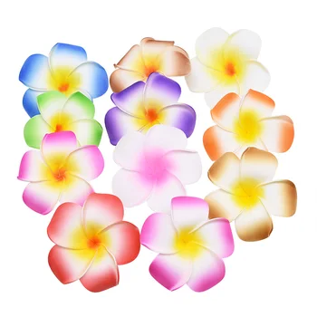 20pcs Plumeria Havaju Frangipani Mākslīgie Ziedi Galvassegu PE Putu Ziedi DIY Festivāls Kāzu Puse, Mājas Apdares 7