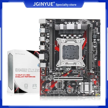 JGINYUE X79 DATORU Mātesplati LGA 2011 Izmanto Intel Core I7, I5 I3 Xeon E5 PROCESORU, DDR3 RAM Atmiņas Ar M. 2 Dual Protocl PCI-e X79M PLUS