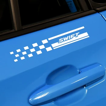 Auto Uzlīme 2gab Auto Sānu Loga Centrs B Pīlāra Dekoru Uzlīmes Suzuki SX4 Jimny Swift IGNIS Grand Vitara Baleno ALTO Samurai