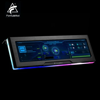 FormulaMod Fm-XSQ Ārējās Ekspansijas Displeja Par 8,8 Collu Augstas Izšķirtspējas LCD Ekrāns DATORA PROCESORA Aparatūras Temperatūras Uzraudzīt ARGB
