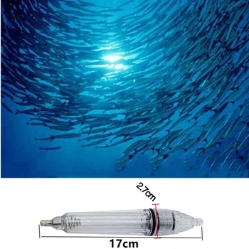 1gb 6 Krāsas 17cm LED Enerģijas Taupīšanas Zemūdens Zvejas Gaismas Laivu Zvejas Nakts Zvejas Gaismas Zvejas Gaismas