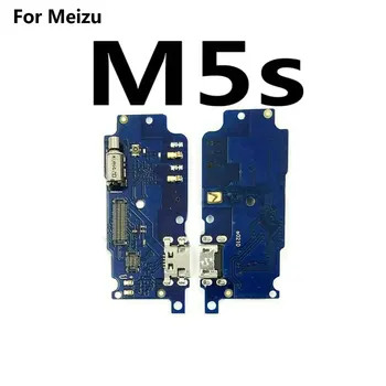 Jauns Mikrofona Modulis+USB Uzlādes Ostas Valdes Flex Kabeļa Savienotājs Daļas Meizu M5S Nomaiņa