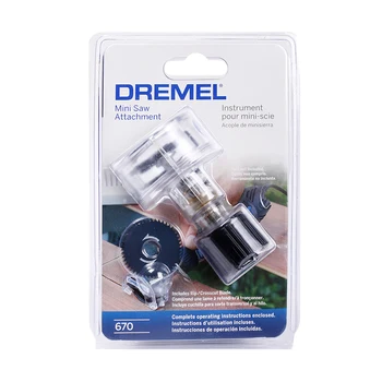 Dremel 670 Mini Redzēju Pielikumu ripzāģi ar 6.4 mm Griešanas Dziļums, kādā Dremel 3000/4000/8220 Rotācijas Multi Instruments