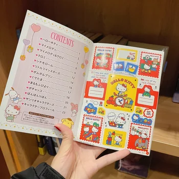 Jaunu Kawaii Japānas Anime Melodiju Kuromi Uzlīmes DIY Grāmatiņa Scrapbooking Uzlīmes Grāmatu Skolas Kancelejas piederumi