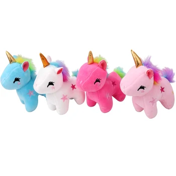 Unicorn Plīša Rotaļlietu, Mīksto Pildījumu Multfilmas Unicorn Lelle Dzīvnieku Zirgu Rotaļlietas Mazajiem, Rotaļlietas, Bērnu Piederumi, Dāvanu Q106