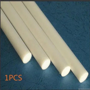 Balta poli tetra fluor etilēna bārs videi draudzīgu ne-toksiskas DIY PTFE plastmasas stienis 100/200/300mm diametru PTFE bārs