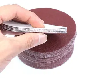 10pcs izmantots 125mm Sander Disku Slīpēšana Pulēšana Papīra Smilšpapīrs #20 - #2000 Abrazīvie Instrumenti Putraimi