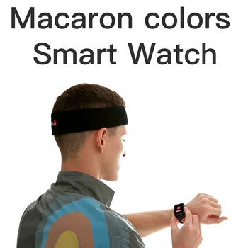 Ir 2021. Jaunu Macaron Y68 Smart Skatīties Krāsains Modes Sportu Fitnesa Rokassprādze Tracker Sirds Ritma Monitors D20 Bluetooth Smartwatch