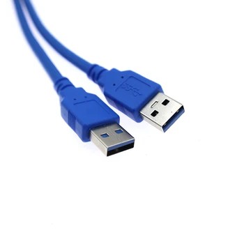 5Gbps dual 2-port USB3.0 USB 3.0 vīrietis, lai mātesplati 20Pin vīriešu kabeļu uzņēmējas datoru adapteri 19-pin USB pagarinājuma kabelis,
