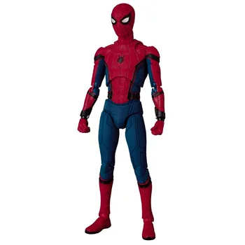 15cm Anime Rīcības Attēls Brīnums Avengers Spider Man Dāvanas Bērniem Zēns Uzlabot Uzvalks Zirnekļcilvēka Karstā PVC Kolekcionējamus Modelis Rotaļlietas